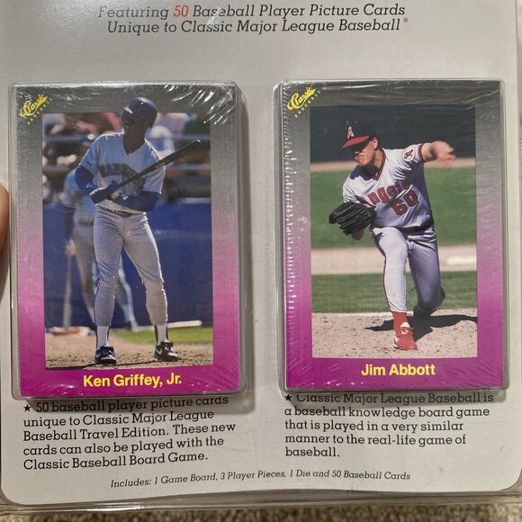 Ken Griffey Jr - 1989 Classic Major League Baseball Board Game - Factory Sealed - Picture 3 of 3